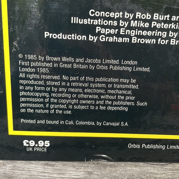 Elvis Orbis Publishing Rock Ups Pop Up Book 1985 Excellent Condition - Picture 4 of 5